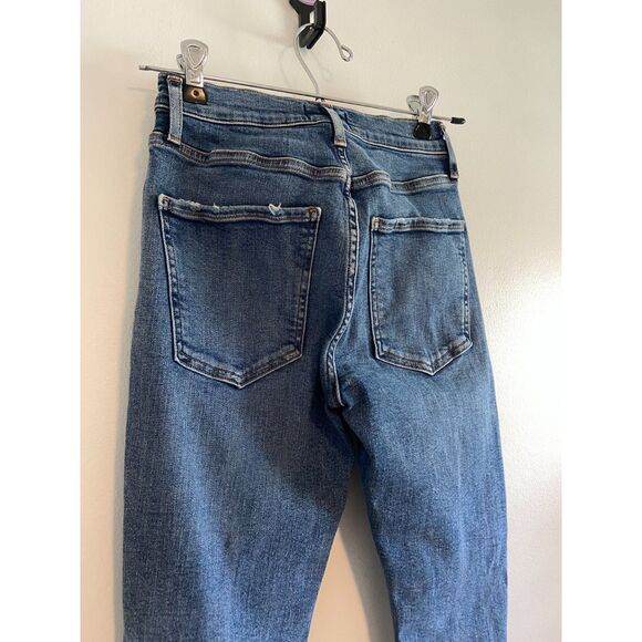 AGOLDE Sophie High Rise Skinny Crop in "spite" Size 25 - Picture 4 of 6